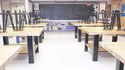 כיתה ריקה ( אילוסטרציה ) כיתה ריקה ( אילוסטרציה )