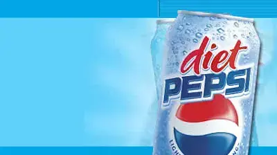פחית דיאט פפסי קולה