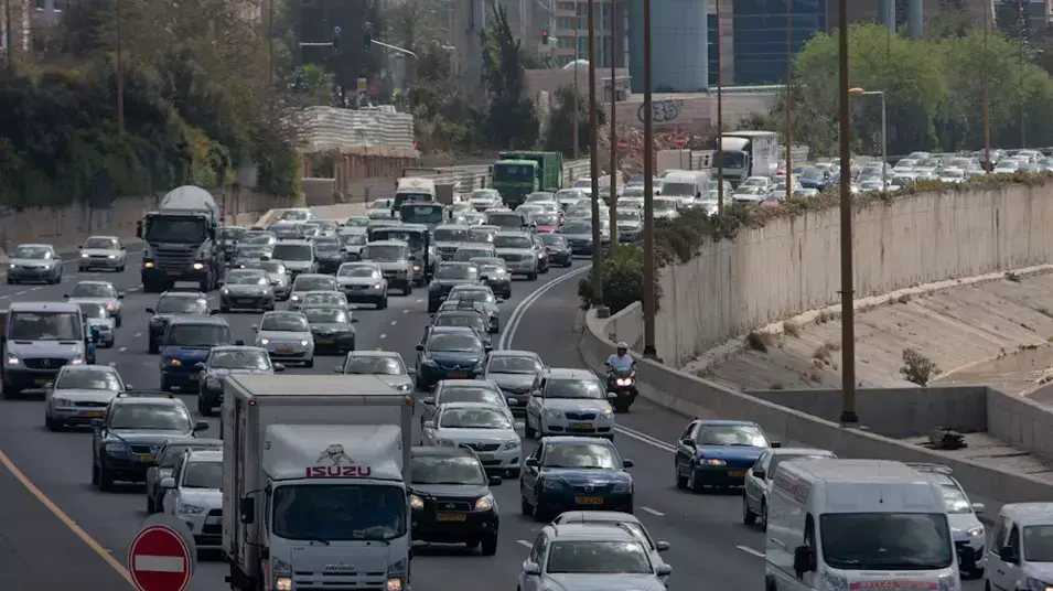 פקקים באיילון, מרץ 2013 פקקים באיילון, מרץ 2013