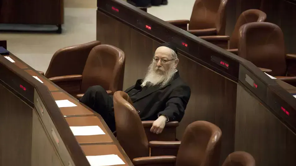 חבר הכנסת יעקב ליצמן, אפריל 2013 חבר הכנסת יעקב ליצמן, אפריל 2013