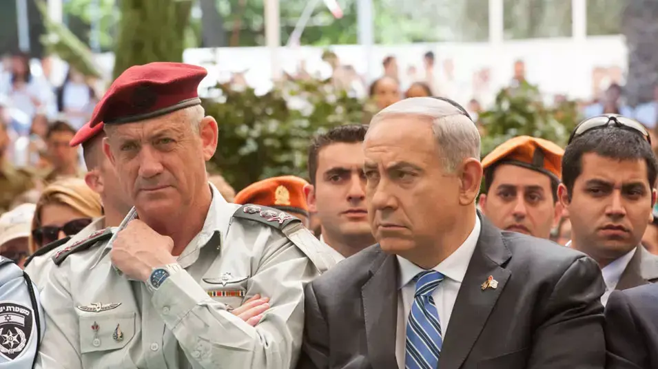 הרמטכ"ל בני גנץ בטקס הזיכרון בהר הרצל, אפריל 2013 הרמטכ"ל בני גנץ בטקס הזיכרון בהר הרצל, אפריל 2013