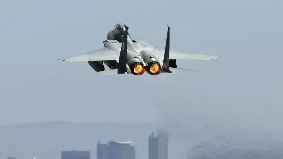 מטוס F-15 של חיל האוויר האמריקאי מטוס F-15 של חיל האוויר האמריקאי