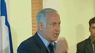 נתניהו במסיבת עיתונאים נתניהו במסיבת עיתונאים