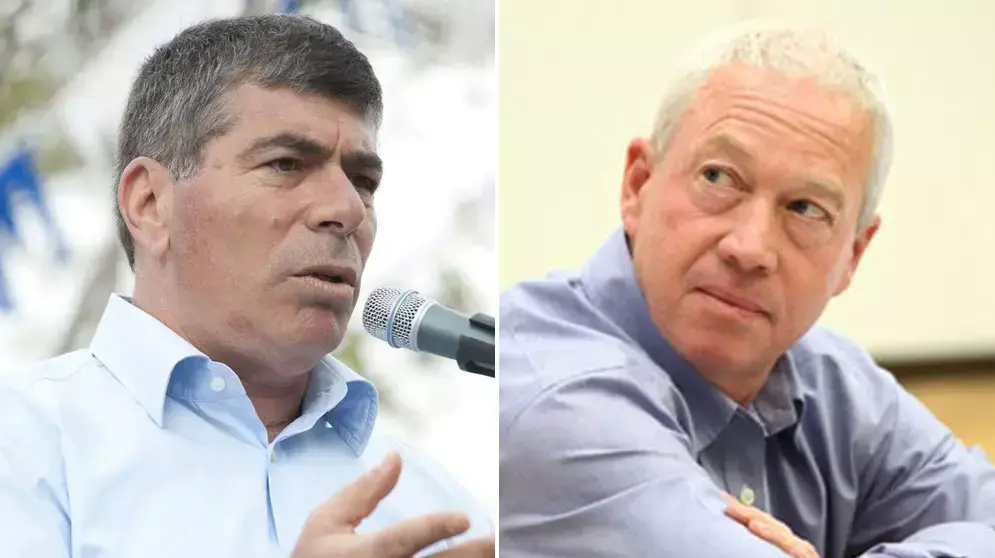 גבי אשכנזי ויואב גלנט. יוני 2013 גבי אשכנזי ויואב גלנט. יוני 2013