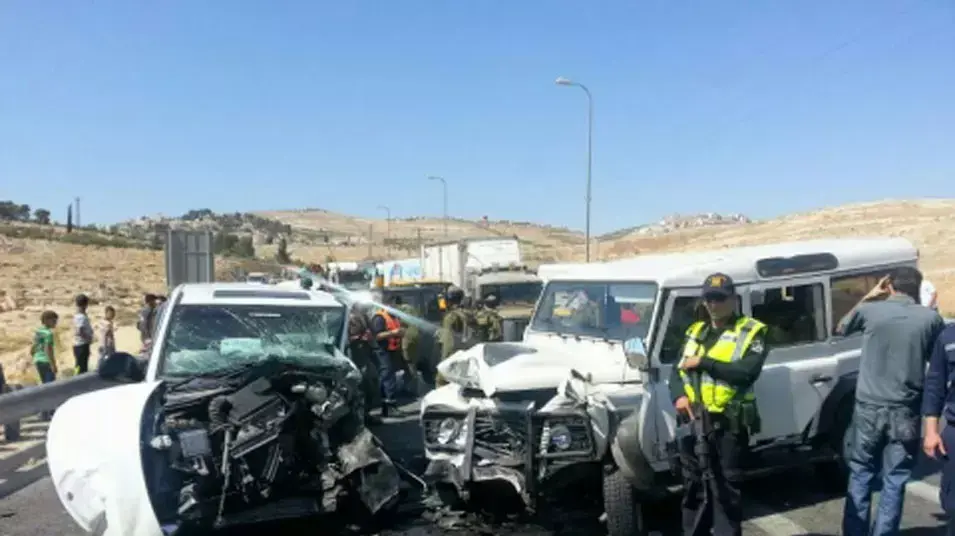 תאונת דרכים ליד תקוע במעורבות מכונית מהפמליה של ראש הממשלה הפלסטיני, 29 יוני 2013 תאונת דרכים ליד תקוע במעורבות מכונית מהפמליה של ראש הממשלה הפלסטיני, 29 יוני 2013