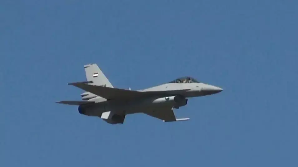 מטוס קרב מדגם F-16 של צבא מצרים מטוס קרב מדגם F-16 של צבא מצרים