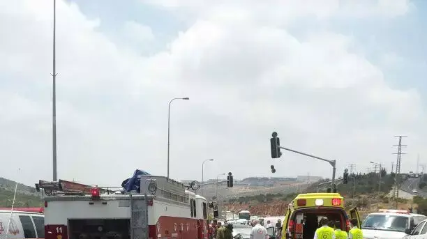 פצועים בתאונת דרכים בשומרון פצועים בתאונת דרכים בשומרון