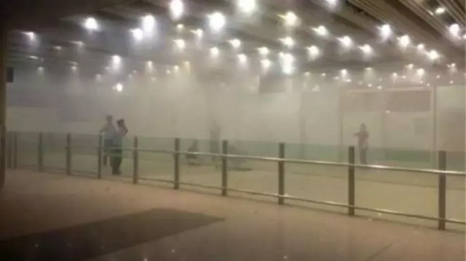 פיצוץ בנמל התעופה בבייג'ינג, סין 20.7.13 פיצוץ בנמל התעופה בבייג'ינג, סין 20.7.13