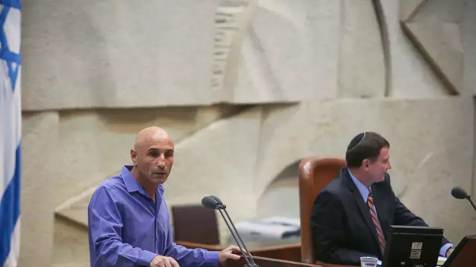 עפר שלח במליאת הכנסת בדיון על אישור התקציב עפר שלח במליאת הכנסת בדיון על אישור התקציב