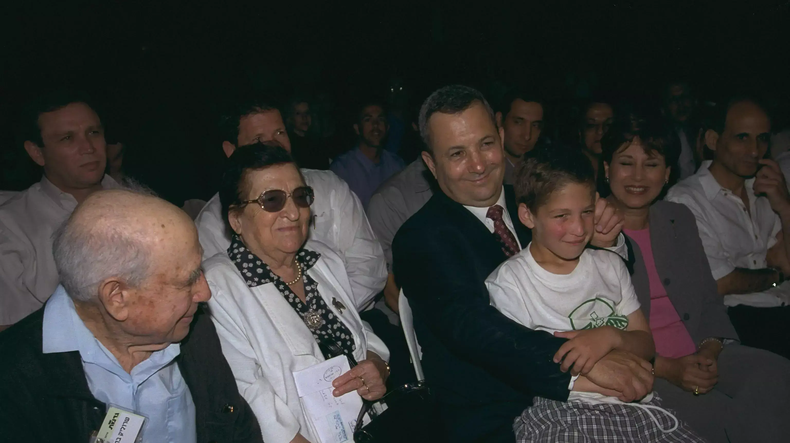 אסתר וישראל ברוג יחד עם אהוד ונאווה ברק אסתר וישראל ברוג יחד עם אהוד ונאווה ברק