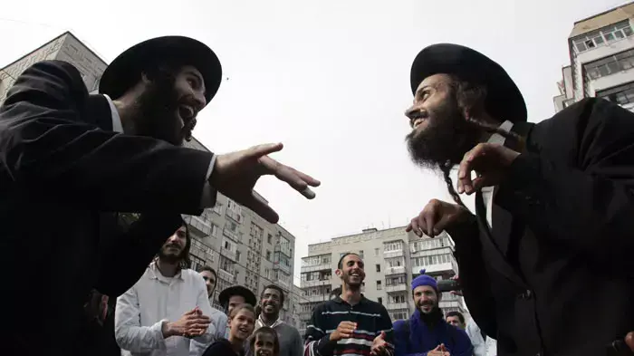 חסידי ברסלב חוגגים ראש השנה באומן חסידי ברסלב חוגגים ראש השנה באומן