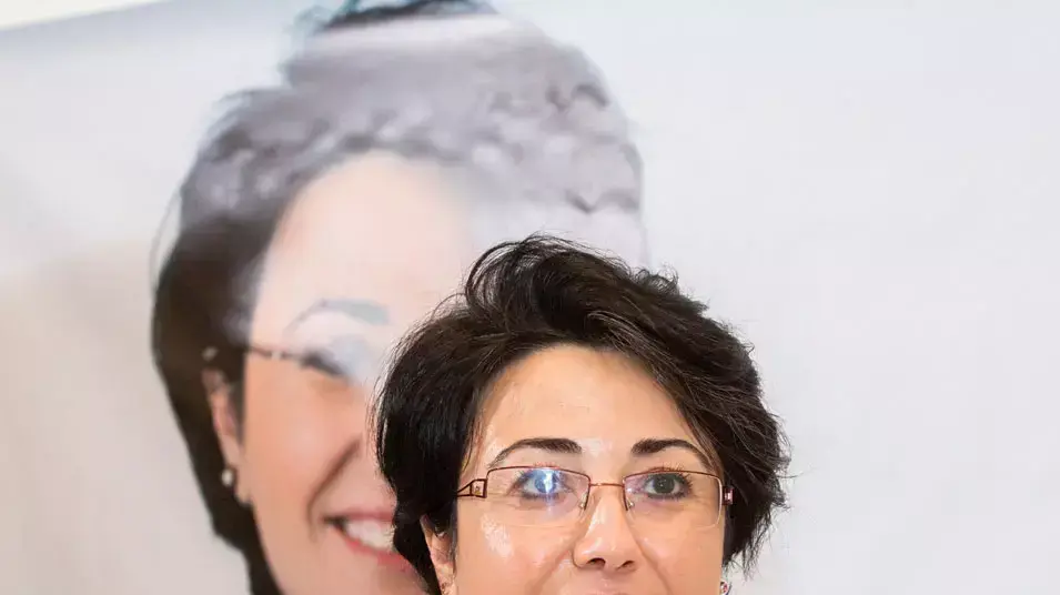 חנין זועבי מציגה את מועמדותה לראשות העיר נצרת, אוגסוט 2013 חנין זועבי מציגה את מועמדותה לראשות העיר נצרת, אוגסוט 2013