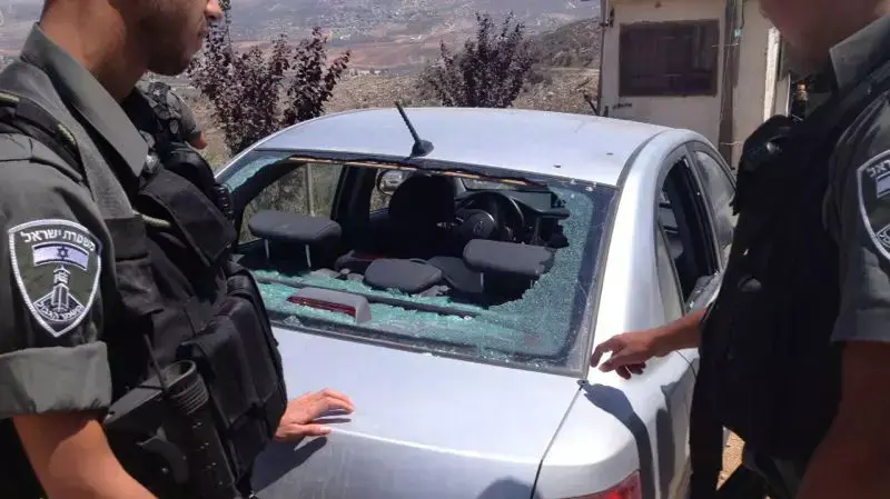 תושבי יצהר מנעו כניסת דרוזים ליישוב תושבי יצהר מנעו כניסת דרוזים ליישוב