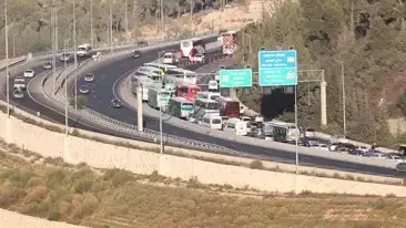 הפקקים בכביש 1 בכניסה לירושלים הפקקים בכביש 1 בכניסה לירושלים