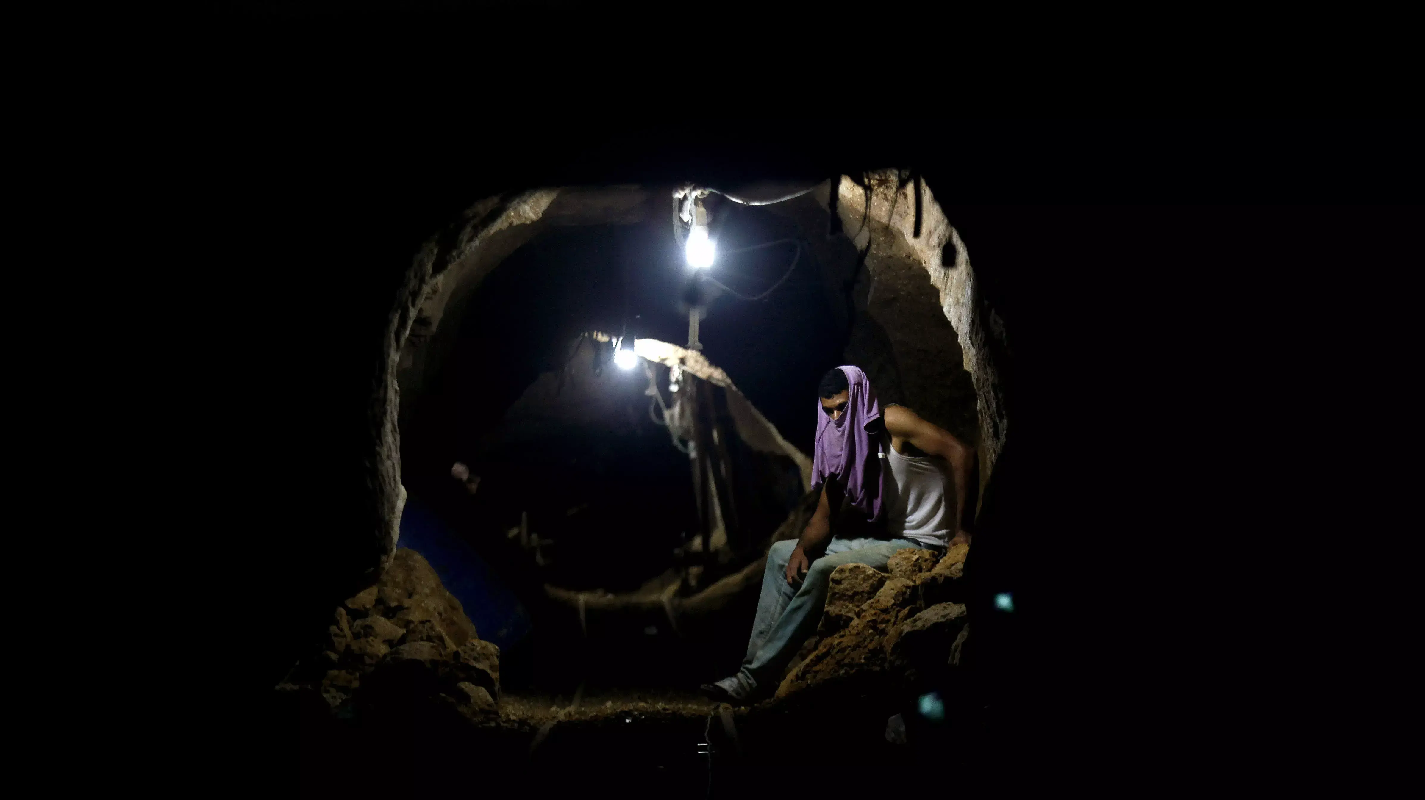 מנהרת הברחה בגבול בין רצועת עזה למצרים, ספטמבר 2013 מנהרת הברחה בגבול בין רצועת עזה למצרים, ספטמבר 2013