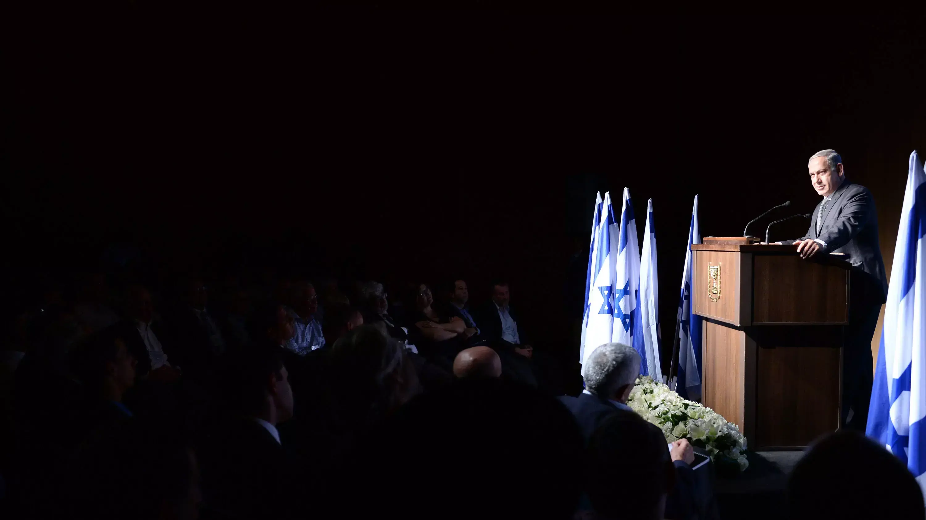 ראש הממשלה בנימין נתניהו נואם בכנס של הסוכנות היהודית בירושלים. נובמבר 2013 ראש הממשלה בנימין נתניהו נואם בכנס של הסוכנות היהודית בירושלים. נובמבר 2013