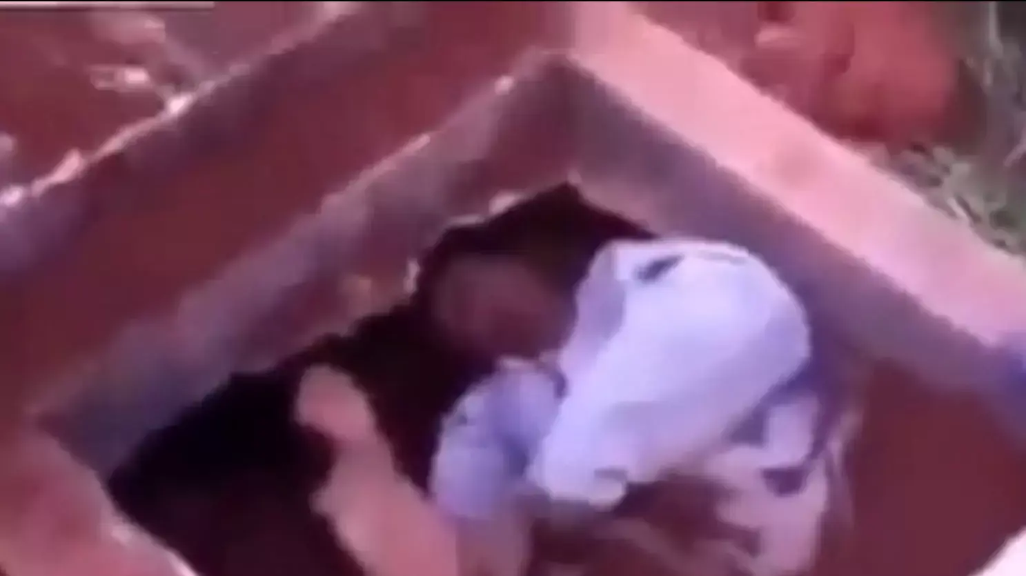 גבר שנקבר בחיים בברזיל