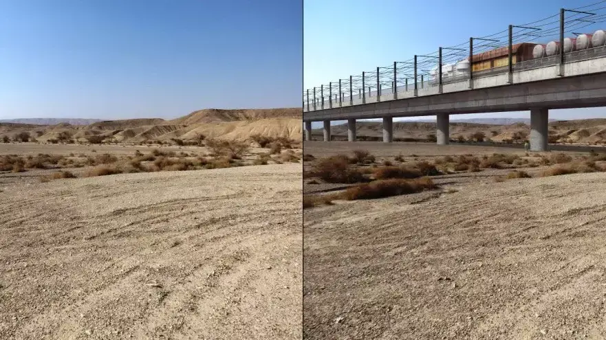 הדמיית הרכבת לאילת. נובמבר 2013 הדמיית הרכבת לאילת. נובמבר 2013