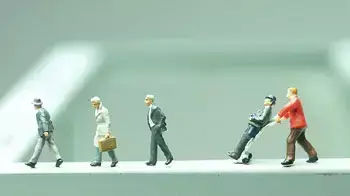 עובדים עבודה פועל פועלים בובות אילוסטרציה עובדים עבודה פועל פועלים בובות אילוסטרציה