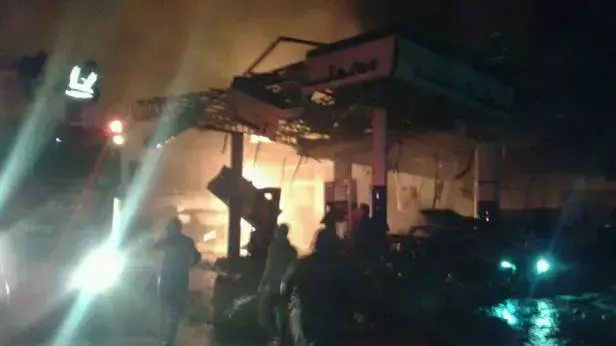 פיצוץ מכונית תופת בעיר הרמל שבלבנון פיצוץ מכונית תופת בעיר הרמל שבלבנון