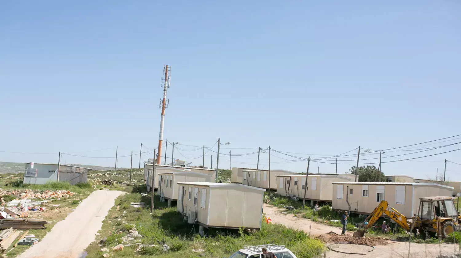 יום אחרי העימותים בין כוחות הביטחון ומתנחלים ביצהר. אפריל 2014 יום אחרי העימותים בין כוחות הביטחון ומתנחלים ביצהר. אפריל 2014
