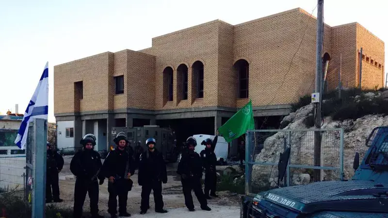 פלוגת מג"ב הוצבה בישיבת יצהר, אפריל 2014