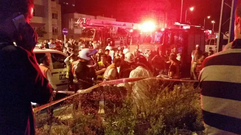 פיצוץ גז בבניין מגורים במזרח ירושלים, 25 במאי 2014. פיצוץ גז בבניין מגורים במזרח ירושלים, 25 במאי 2014.