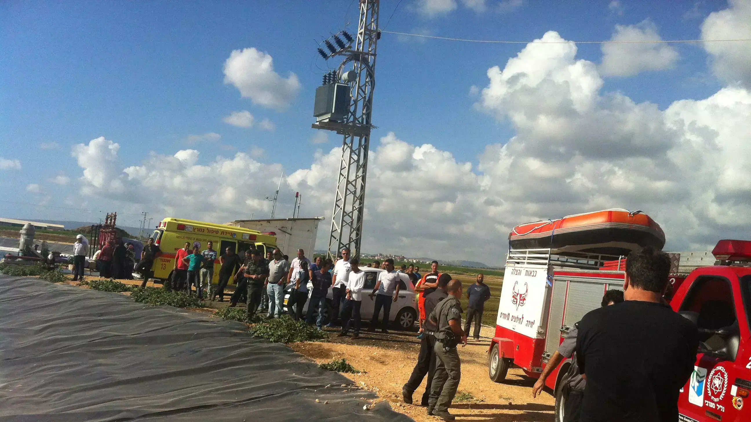 ילד טבע במאגר מי קולחין ליד הכפר אבו סנאן ילד טבע במאגר מי קולחין ליד הכפר אבו סנאן