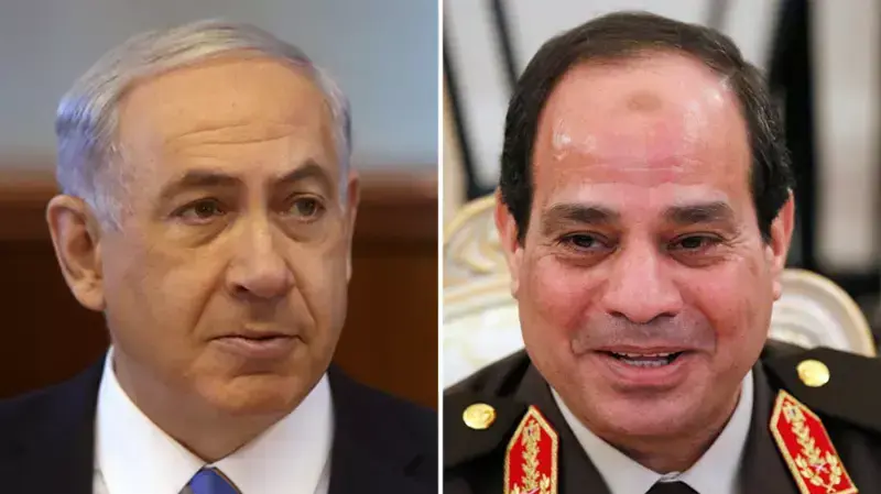 בנימין נתניהו ונשיא מצרים סיסי בנימין נתניהו ונשיא מצרים סיסי