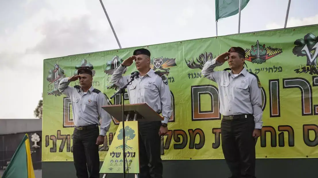 טקס החלפת מפקד חטיבת גולני, יוני 2014 טקס החלפת מפקד חטיבת גולני, יוני 2014