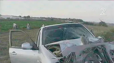תאונה בה נהרגו 3 מבוגרים ופעוטה מדרום לאשדוד תאונה בה נהרגו 3 מבוגרים ופעוטה מדרום לאשדוד