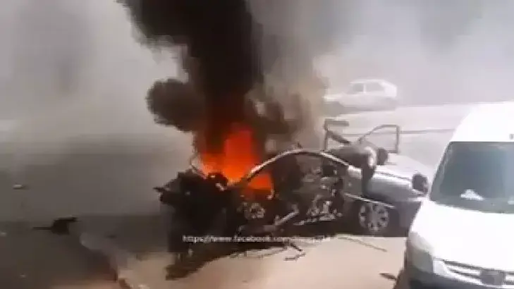 פיצוץ מכונית במרכז עזה, יולי 2014 פיצוץ מכונית במרכז עזה, יולי 2014