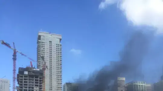 שריפה במתחם צמרת בתל אביב, יולי 2014 שריפה במתחם צמרת בתל אביב, יולי 2014