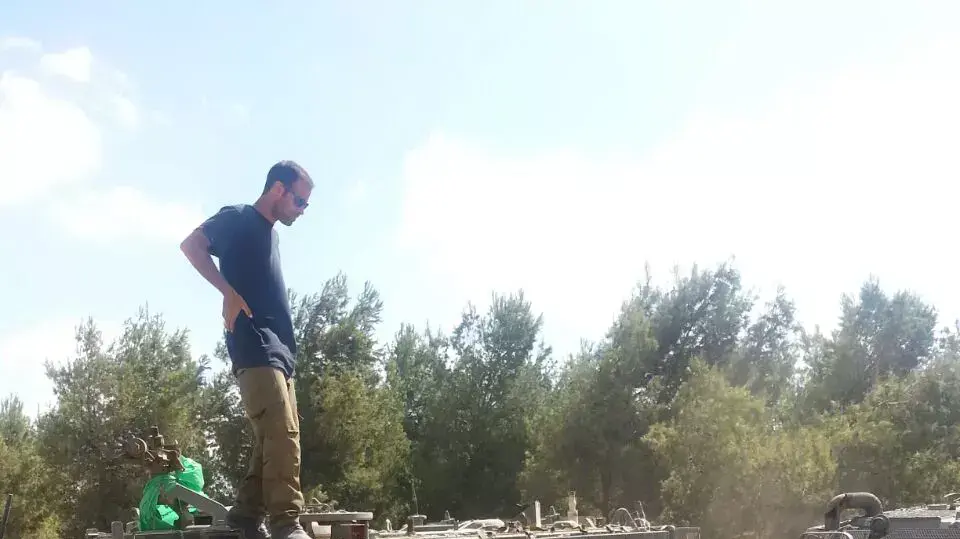 גבול רצועת עזה הבוקר, אוגוסט 2014