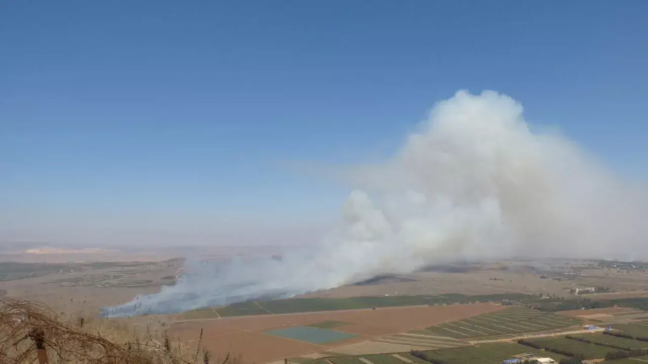 זליגת אש מהלחימה בסוריה לשטח ישראל, אוגוסט 2014 זליגת אש מהלחימה בסוריה לשטח ישראל, אוגוסט 2014