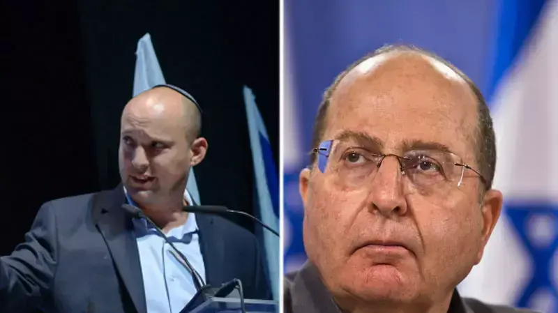 משה בוגי יעלון ונפתלי בנט. משה בוגי יעלון ונפתלי בנט.