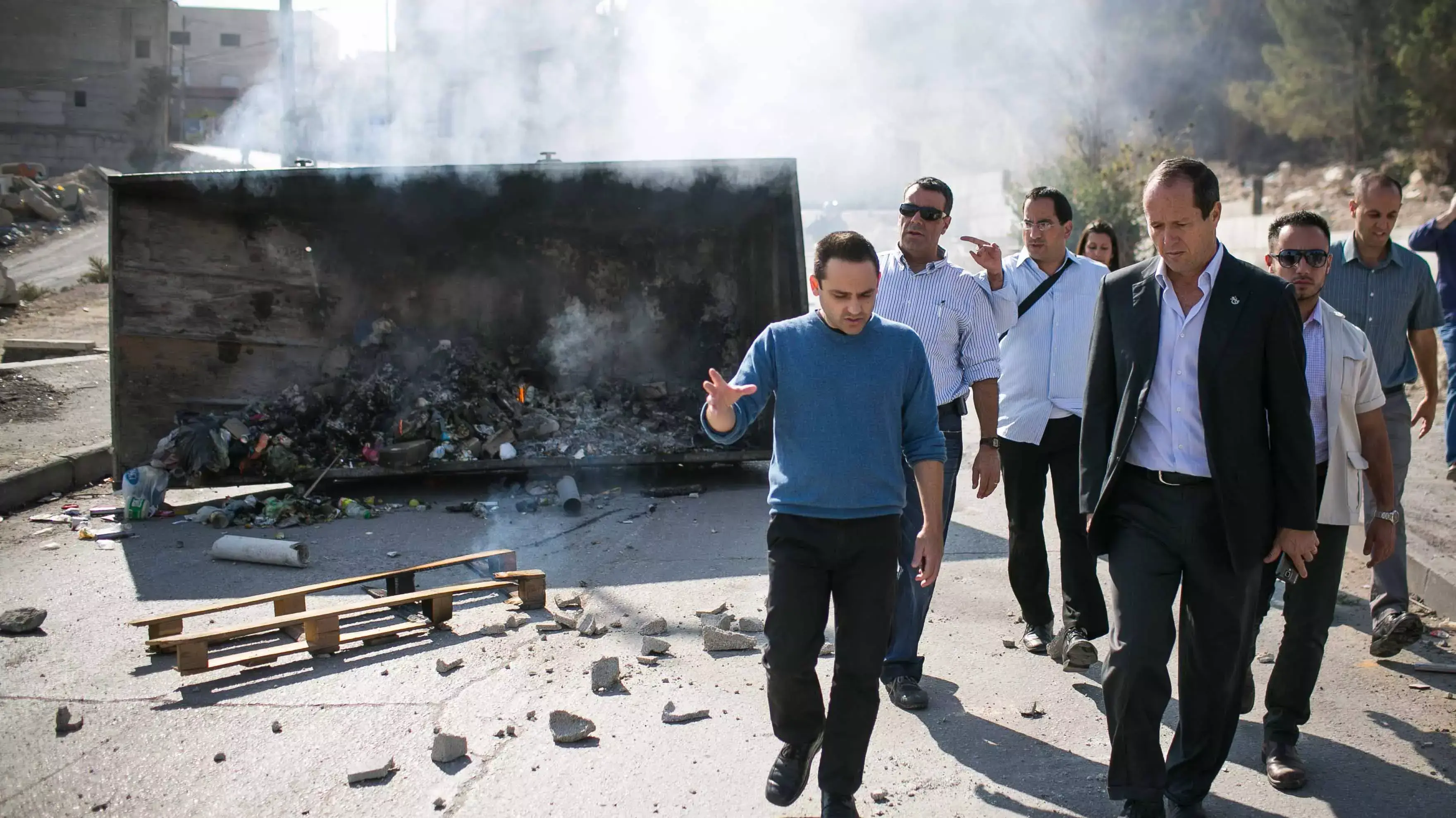 ביקור ראש עיריית ירושלים ניר ברקת בכפר עיסאוויה, אוקטובר 2014 ביקור ראש עיריית ירושלים ניר ברקת בכפר עיסאוויה, אוקטובר 2014