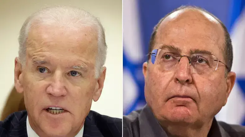 שר הביטחון משה יעלון ושר ההגנה האמריקני ג'ו ביידן שר הביטחון משה יעלון ושר ההגנה האמריקני ג'ו ביידן