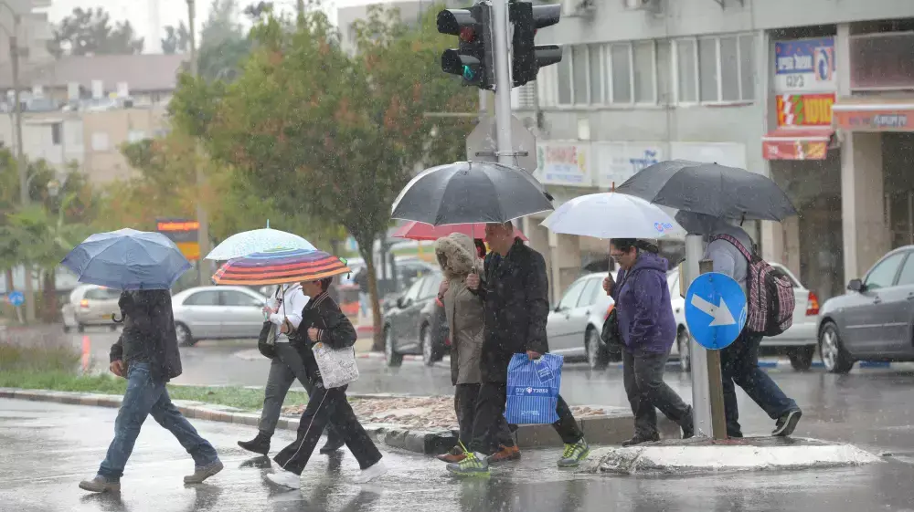חורף בפתח תקווה, נובמבר 2014 חורף בפתח תקווה, נובמבר 2014