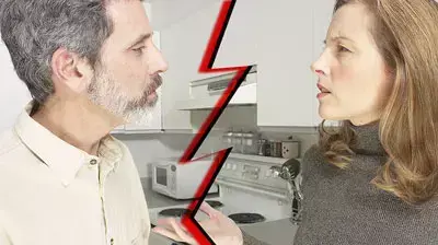 גירושין מריבה זוג אילוסטרציה גירושין מריבה זוג אילוסטרציה