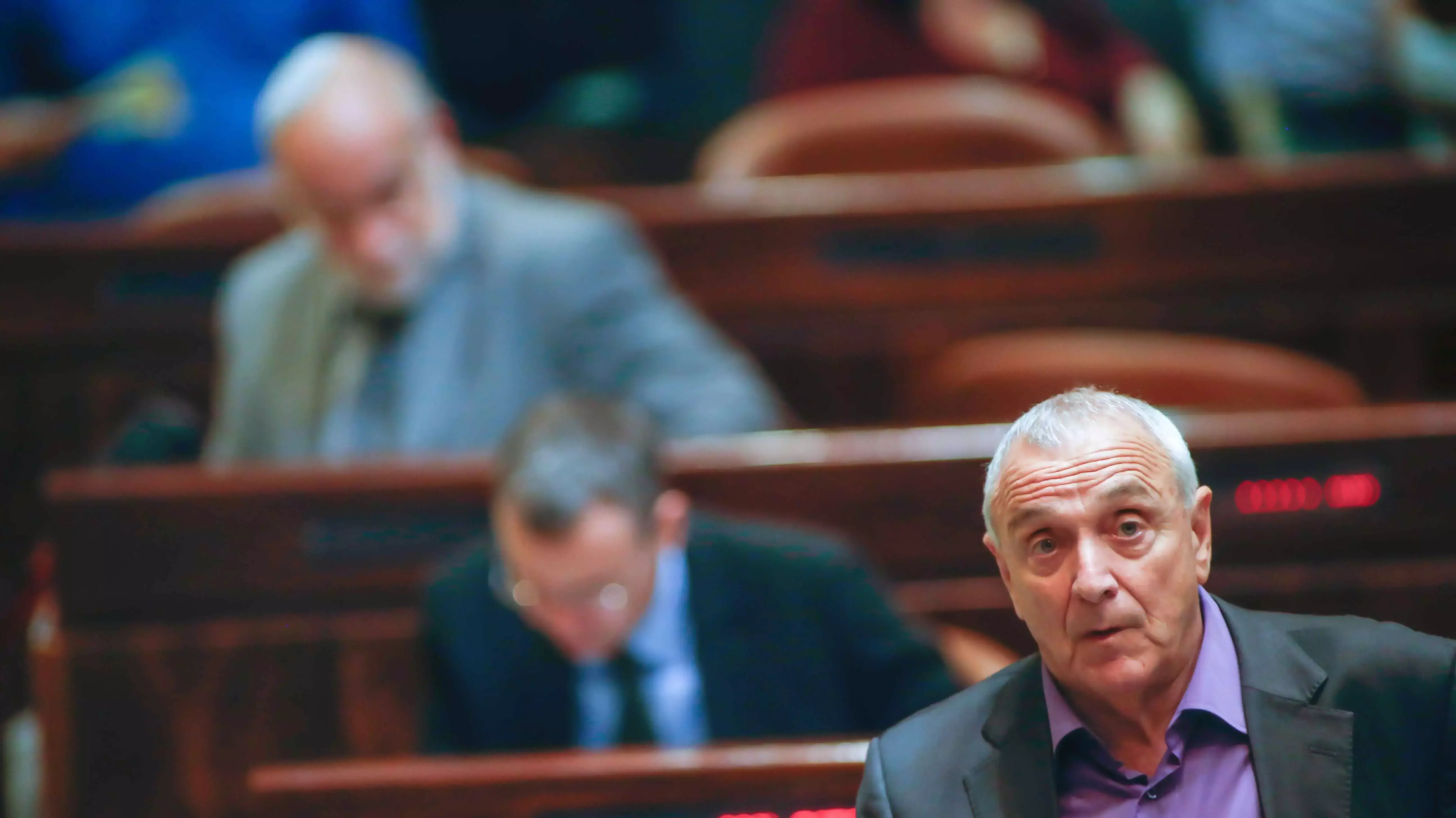 חברי הכנסת במליאת הכנסת לפני פיזורה, דצמבר 2014 חברי הכנסת במליאת הכנסת לפני פיזורה, דצמבר 2014