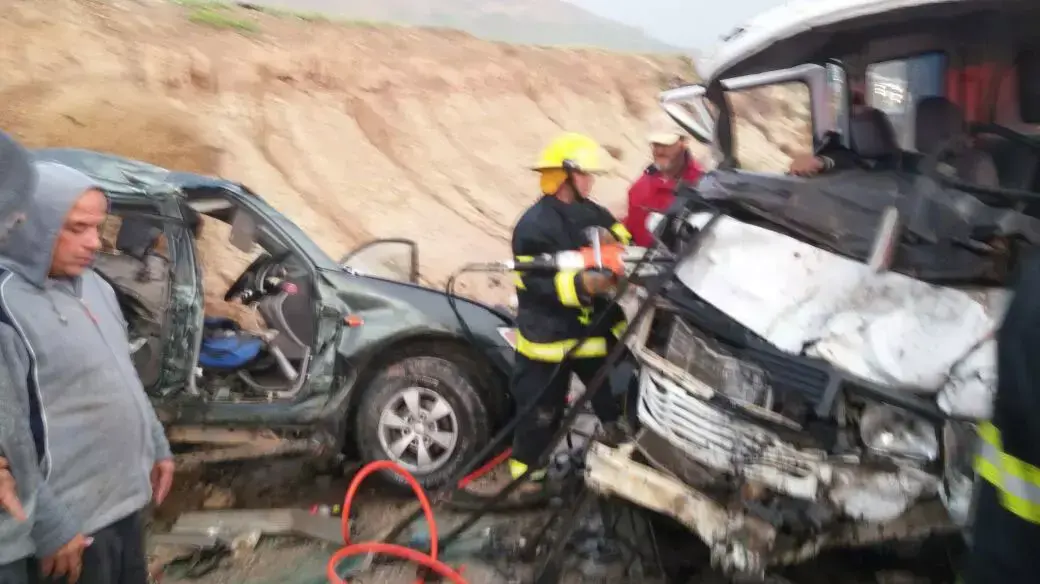 תאונת דרכים קטלנית על כביש 90 סמוך לתומר, דצמבר 2014 תאונת דרכים קטלנית על כביש 90 סמוך לתומר, דצמבר 2014