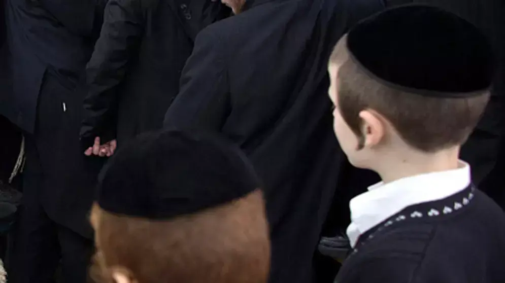חרדים בטקס פטר חמור בירושלים, 2013 חרדים בטקס פטר חמור בירושלים, 2013