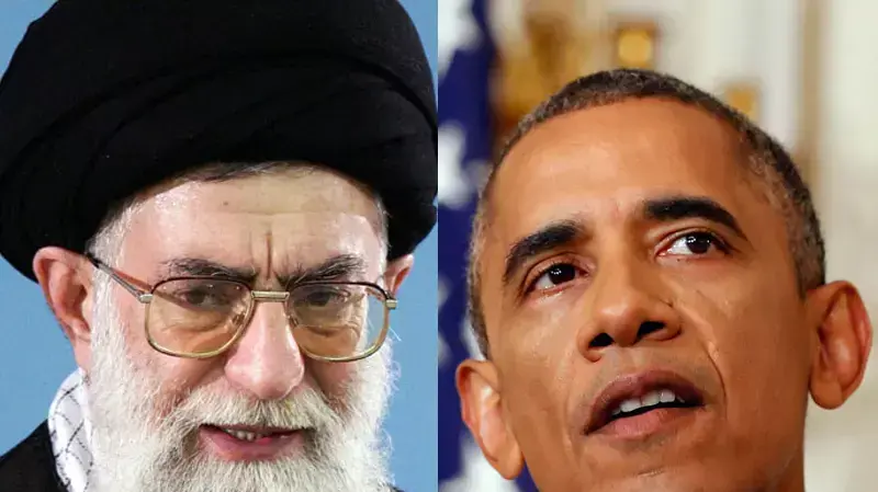 חמינאי - אובמה מפוצלת
