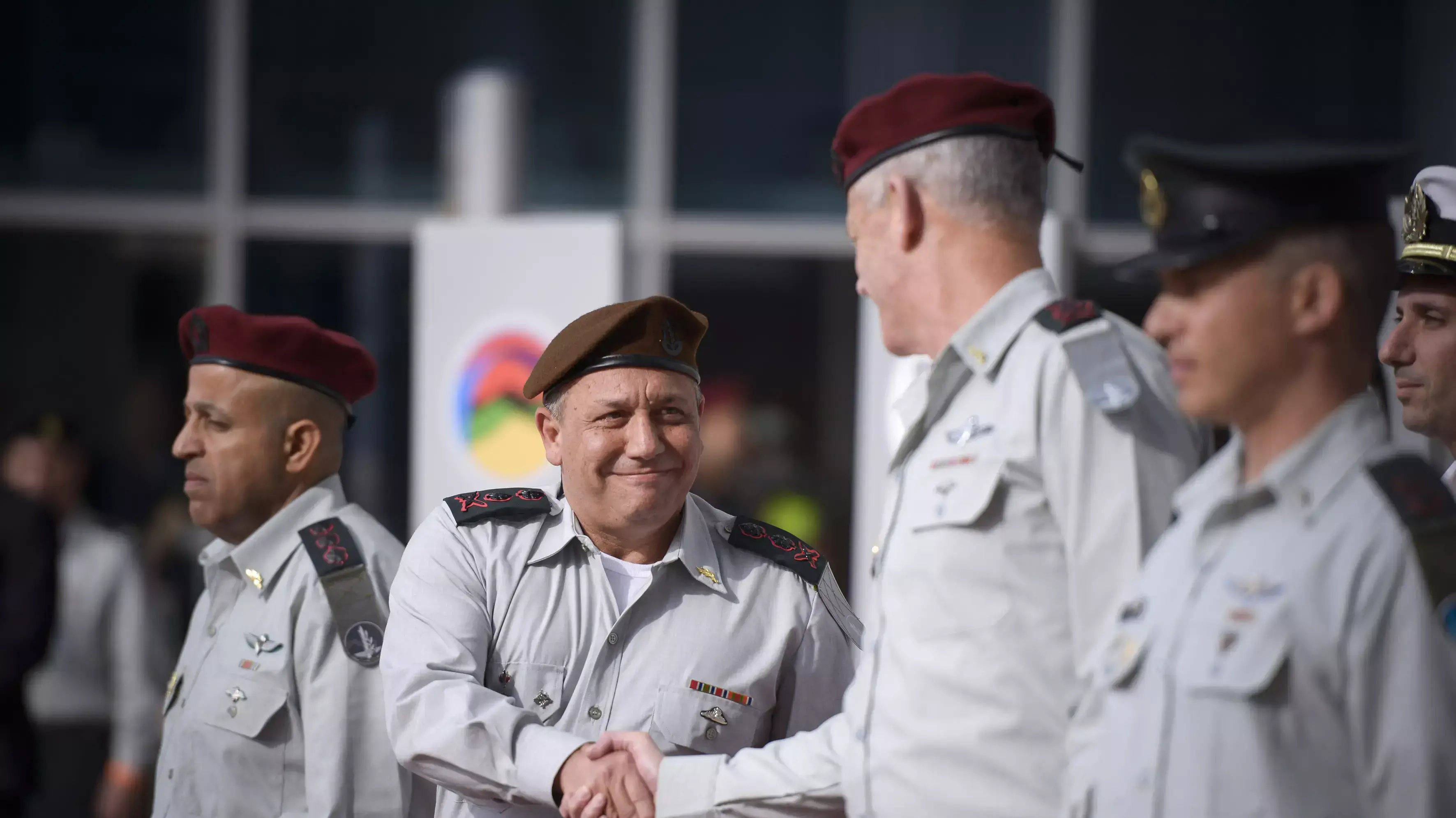 טקס החלפת הרמטכ"ל בקרייה בתל אביב, פברואר 2015