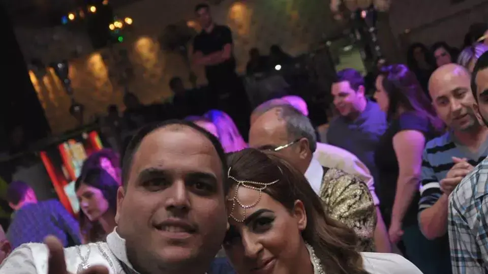 חתונתו של דניאל פחימה, שנפצע בפיגוע בבורגס, פברואר 2015
