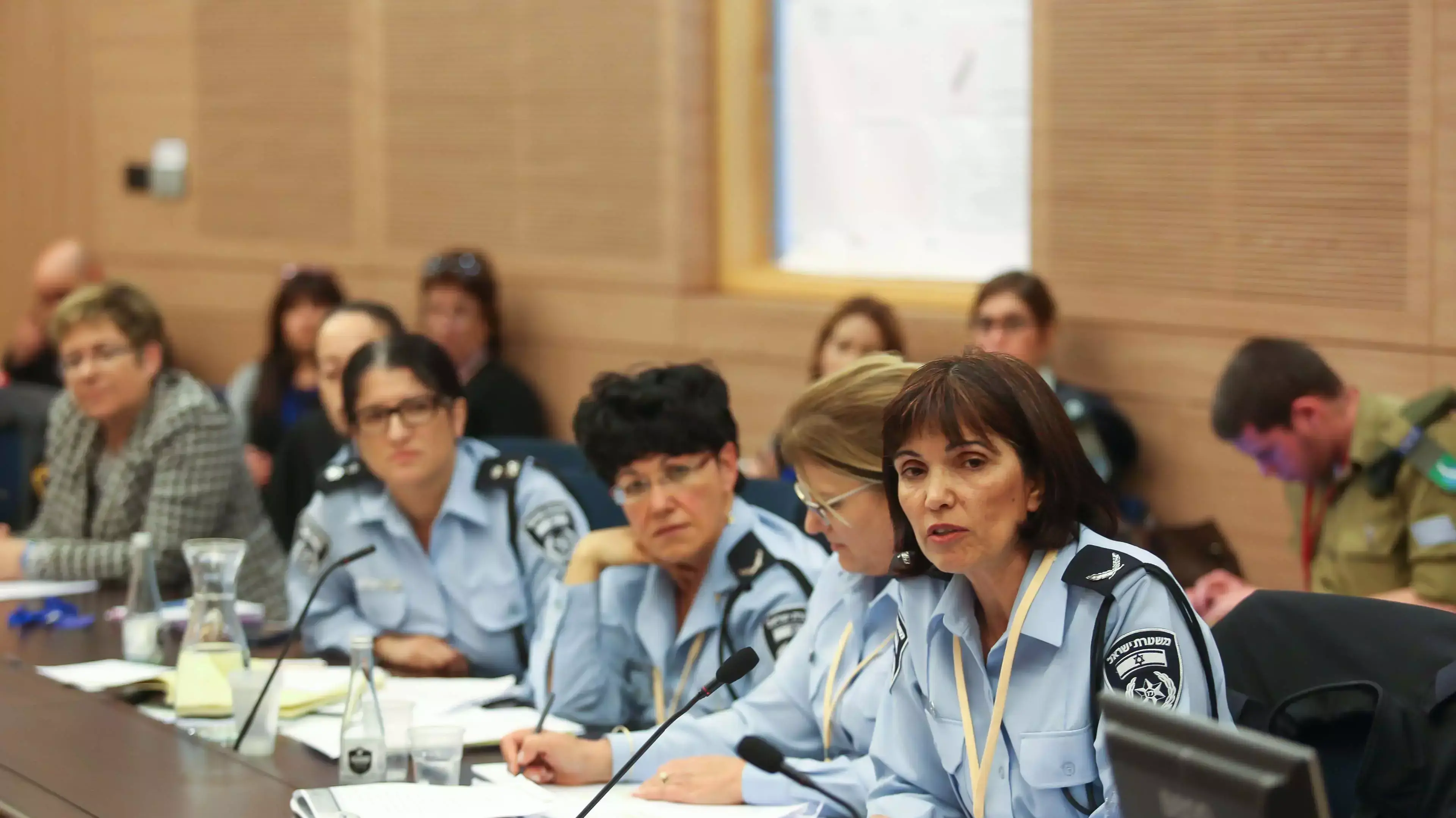 תת ניצב גילה גזיאל סגנית ראש אגף משאבי אנוש במשטרה, תת ניצב יעל אידלמה יועצת המפכ"ל לענייני נשים ותת ניצב לאה באומהקר ראש חטיבת התביעות במשטרה תת ניצב גילה גזיאל סגנית ראש אגף משאבי אנוש במשטרה, תת ניצב יעל אידלמה יועצת המפכ"ל לענייני נשים ותת ניצב לאה באומהקר ראש חטיבת התביעות במשטרה