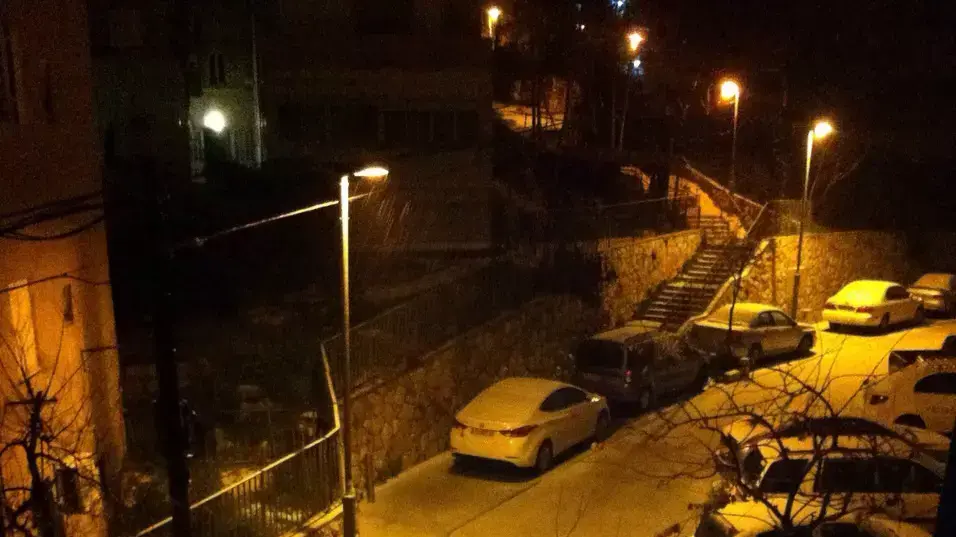 שלג בשכונת קריית יובל שבירושלים, 19 בפברואר 2015 שלג בשכונת קריית יובל שבירושלים, 19 בפברואר 2015