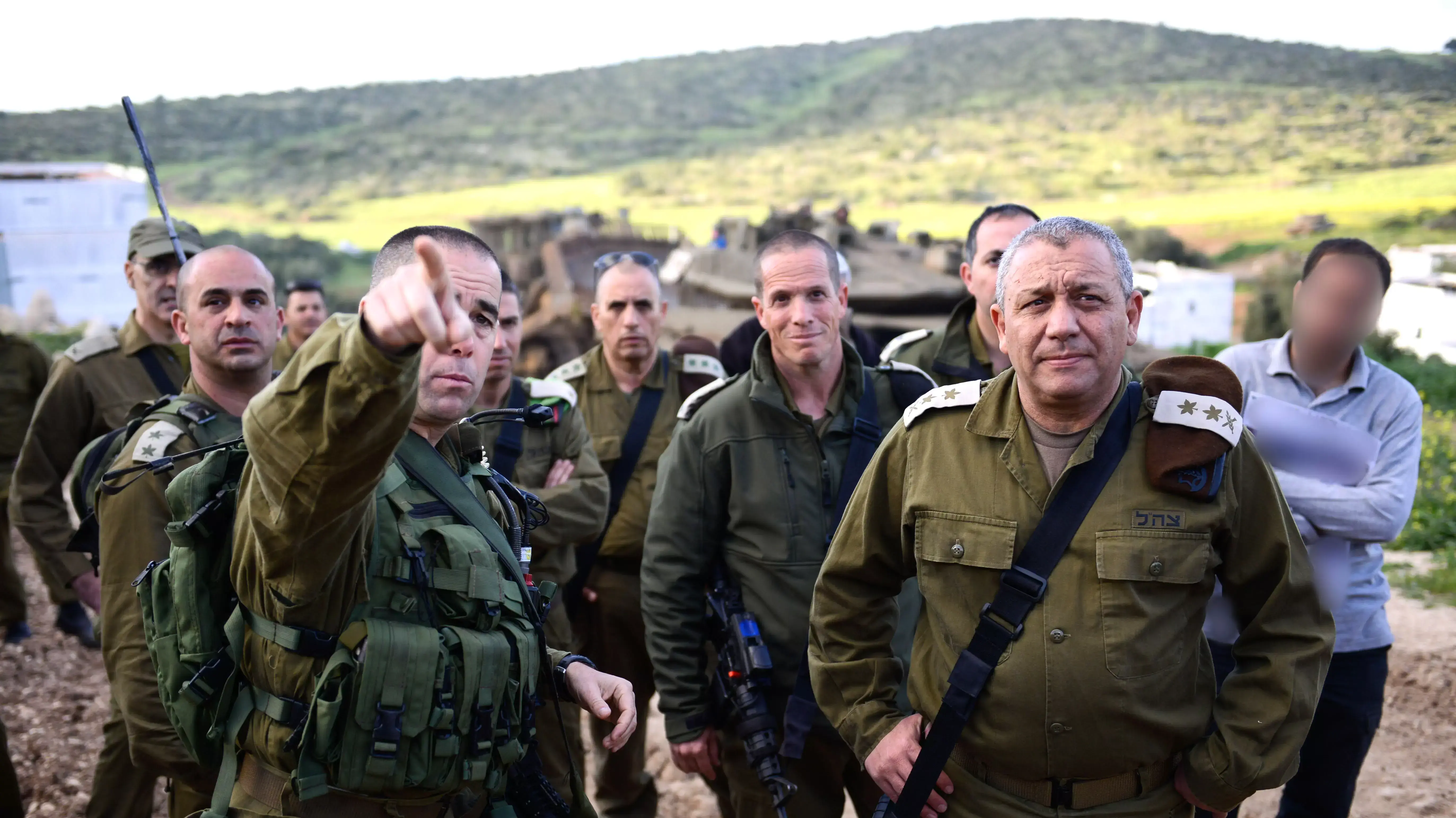 הרמטכ"ל היום באיו"ש במהלכו של התרגיל המטכ"לי.מרץ 2015 הרמטכ"ל היום באיו"ש במהלכו של התרגיל המטכ"לי.מרץ 2015