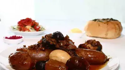 חמין צולנט במסעדת דיטה חמין צולנט במסעדת דיטה